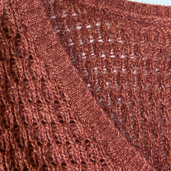 American Eagle Outfitters rust knit sweater - Picture 7 of 10